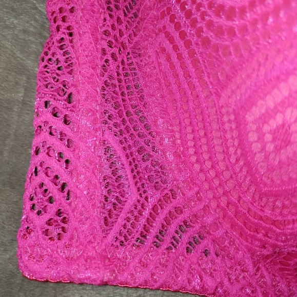 🆕 XOXO | Everyday Sexy Hot Pink Bra Size 42D Womens Pink Bra - Picture 5 of 14